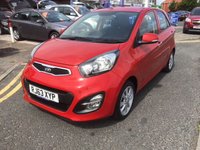 USED 2014 63 KIA PICANTO 1.0 2 5d 68 BHP 