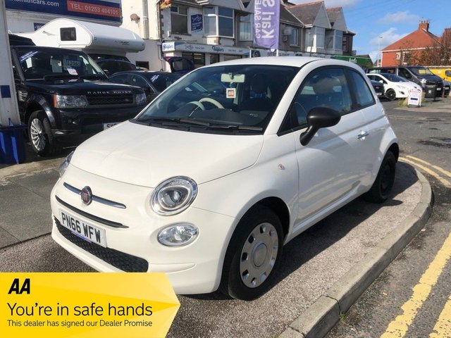 2016 66 Fiat 500 1.2 POP 3d 69 BHP