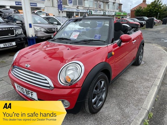 2010 10 MINI Convertible 1.6 COOPER 2d 120 BHP