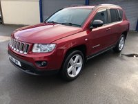 USED 2011 11 JEEP COMPASS 2.1 CRD LIMITED 2WD 5d 134 BHP 