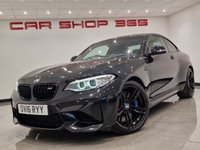 USED 2016 16 BMW M2 3.0i (370 PS) M2 DCT ( EURO 6 ) 2DR COUPE + PRO NAV + HARMAN KARDON + KEYLESS ENTRY-LOCK-START + E/M/HEATED LEATHERS + CRUISE WITH BRAKE + PADDLESHIFT + ADAPTIVE XENON-LEDS + CARBON INTERIOR + R/CAMERA + PARK AID + PRIVACY + 19S HIGH SPEC !! + &pound;8,000 EXTRAS + BMW SERVICE HISTORY