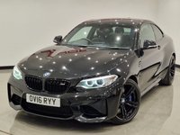USED 2016 16 BMW M2 3.0i (370 PS) M2 DCT ( EURO 6 ) 2DR COUPE + PRO NAV + HARMAN KARDON + KEYLESS ENTRY-LOCK-START + E/M/HEATED LEATHERS + CRUISE WITH BRAKE + PADDLESHIFT + ADAPTIVE XENON-LEDS + CARBON INTERIOR + R/CAMERA + PARK AID + PRIVACY + 19S HIGH SPEC !! + &pound;8,000 EXTRAS + BMW SERVICE HISTORY