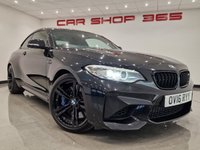 USED 2016 16 BMW M2 3.0i (370 PS) M2 DCT ( EURO 6 ) 2DR COUPE + PRO NAV + HARMAN KARDON + KEYLESS ENTRY-LOCK-START + E/M/HEATED LEATHERS + CRUISE WITH BRAKE + PADDLESHIFT + ADAPTIVE XENON-LEDS + CARBON INTERIOR + R/CAMERA + PARK AID + PRIVACY + 19S HIGH SPEC !! + &pound;8,000 EXTRAS + BMW SERVICE HISTORY
