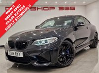USED 2016 16 BMW M2 3.0i (370 PS) M2 DCT ( EURO 6 ) 2DR COUPE + PRO NAV + HARMAN KARDON + KEYLESS ENTRY-LOCK-START + E/M/HEATED LEATHERS + CRUISE WITH BRAKE + PADDLESHIFT + ADAPTIVE XENON-LEDS + CARBON INTERIOR + R/CAMERA + PARK AID + PRIVACY + 19S HIGH SPEC !! + &pound;8,000 EXTRAS + BMW SERVICE HISTORY