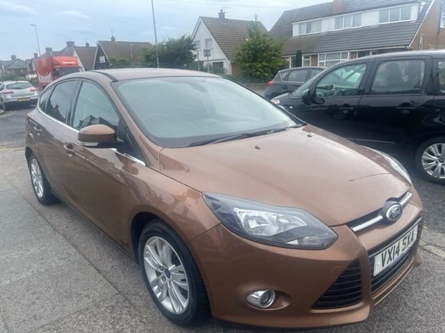 2014 14 Ford Focus 1.6 TITANIUM NAVIGATOR TDCI 5d 113 BHP