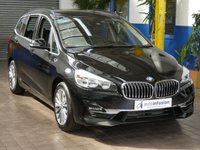 USED 2018 68 BMW 2 SERIES 2.0 220I LUXURY GRAN TOURER 5d 190 BHP 7 SEATS SAT NAV LEATHER PARKING SENSORS 1 OWNER SERVICE HISTORY 6 MONTHS GOLD WARRANTY