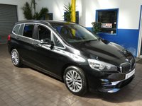 USED 2018 68 BMW 2 SERIES 2.0 220I LUXURY GRAN TOURER 5d 190 BHP 7 SEATS SAT NAV LEATHER PARKING SENSORS 1 OWNER SERVICE HISTORY 6 MONTHS GOLD WARRANTY