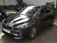 USED 2018 68 BMW 2 SERIES 2.0 220I LUXURY GRAN TOURER 5d 190 BHP 7 SEATS SAT NAV LEATHER PARKING SENSORS 1 OWNER SERVICE HISTORY 6 MONTHS GOLD WARRANTY