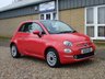 USED 2018 18 FIAT 500 1.2 LOUNGE 3d 69 BHP www.suffolkcarcentre.co.uk - Located at Ilketshall