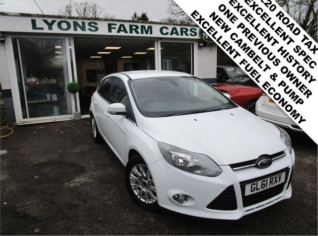 2012 61 Ford Focus 1.6 TITANIUM TDCI 115 5d 115 BHP