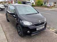 USED 2014 64 SKODA CITIGO 1.0 BLACK EDITION 3d 59 BHP 