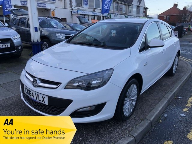 2014 64 Vauxhall Astra 1.6 EXCITE 5d 113 BHP
