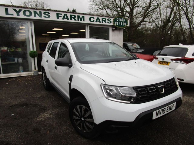 2019 19 Dacia Duster 1.6 ACCESS SCE 5d 115 BHP