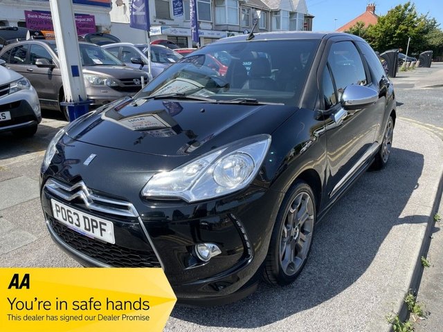 2013 63 Citroen DS3 1.6 DSPORT PLUS 3d 155 BHP