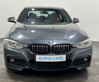 USED 2017 17 BMW 3 SERIES 2.0 320D M SPORT 4d 188 BHP BMW 320 M Sport 188BHP Full Coral Red Leather Interior