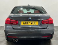 USED 2017 17 BMW 3 SERIES 2.0 320D M SPORT 4d 188 BHP BMW 320 M Sport 188BHP Full Coral Red Leather Interior
