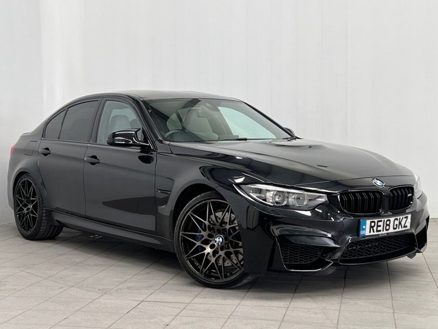2018 18 BMW M3 3.0 M3 COMPETITION PACKAGE 4d 444 BHP