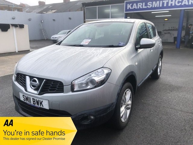 2011 11 Nissan Qashqai 1.6 ACENTA 5d 117 BHP