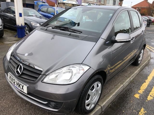 2012 12 Mercedes-Benz A-Class 1.5 A160 BLUEEFFICIENCY CLASSIC SE 5d 95 BHP