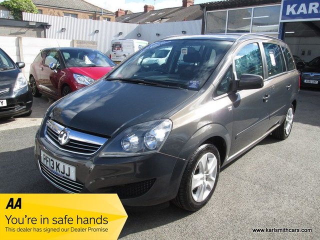 2013 13 Vauxhall Zafira 1.6 EXCLUSIV NAV 5d 113 BHP