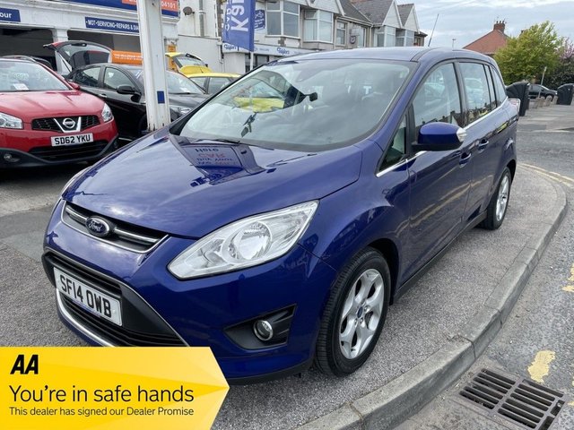 2014 14 Ford Grand C-Max 1.6 ZETEC TDCI 5d 114 BHP