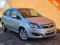 USED 2013 13 VAUXHALL ZAFIRA 1.7 DESIGN CDTI 5d 123 BHP 