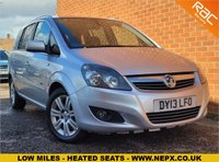 USED 2013 13 VAUXHALL ZAFIRA 1.7 DESIGN CDTI 5d 123 BHP 