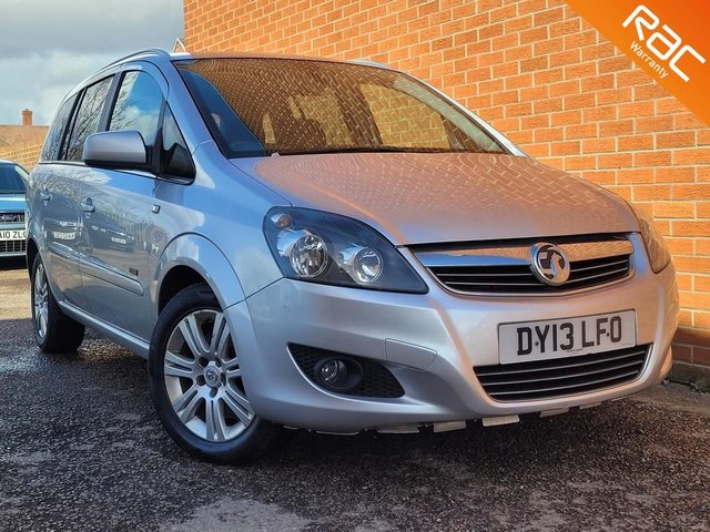 2013 13 Vauxhall Zafira 1.7 DESIGN CDTI 5d 123 BHP