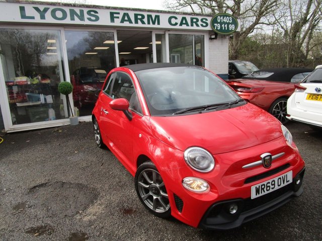 2019 69 Abarth 595c 1.4 595C 3d 145 BHP 70th ANNIVERSARY CONVERTIBLE