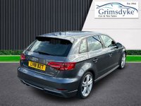USED 2018 18 AUDI A3 1.5 TFSI S LINE 5d 148 BHP ** RAC BUYSURE INSPECTED **