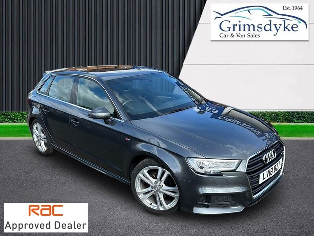 2018 18 Audi A3 1.5 TFSI S LINE 5d 148 BHP