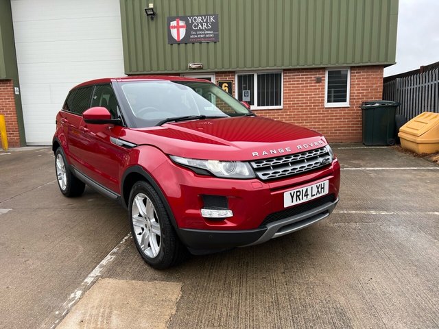 2014 14 Land Rover Range Rover Evoque 2.2 SD4 PURE TECH 5d 190 BHP