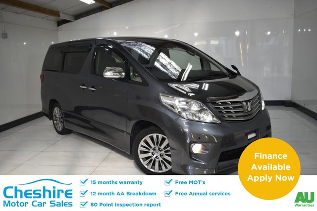 2011 60 Toyota Alphard 2.4 AUTO 5d