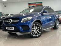 USED 2017 67 MERCEDES-BENZ GLE-CLASS 3.0 GLE 350 D 4MATIC AMG LINE PREMIUM PLUS 4d 255 BHP STUNNING BRILLIANT BLUE GLE!