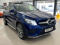 USED 2017 67 MERCEDES-BENZ GLE-CLASS 3.0 GLE 350 D 4MATIC AMG LINE PREMIUM PLUS 4d 255 BHP STUNNING BRILLIANT BLUE GLE!