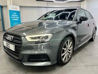 USED 2017 17 AUDI A3 1.6 TDI Black Edition Sportback 5dr Diesel S Tronic Euro 6 (s/s) (110 ps) S-Tronic,Winter Pack,Huge Spec