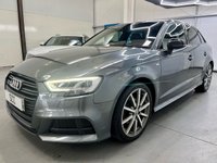 USED 2017 17 AUDI A3 1.6 TDI Black Edition Sportback 5dr Diesel S Tronic Euro 6 (s/s) (110 ps) S-Tronic,Winter Pack,Huge Spec