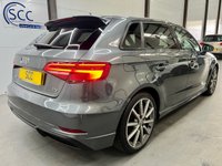 USED 2017 17 AUDI A3 1.6 TDI Black Edition Sportback 5dr Diesel S Tronic Euro 6 (s/s) (110 ps) S-Tronic,Winter Pack,Huge Spec