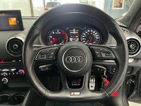 USED 2017 17 AUDI A3 1.6 TDI Black Edition Sportback 5dr Diesel S Tronic Euro 6 (s/s) (110 ps) S-Tronic,Winter Pack,Huge Spec