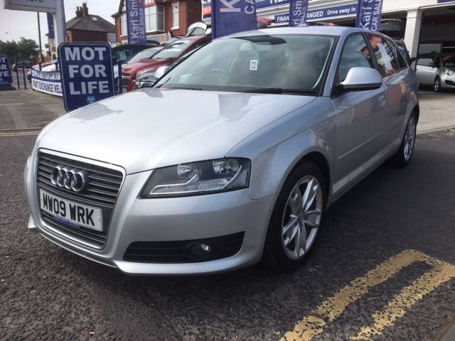 2009 09 Audi A3 1.9 TDI E SPORT 5d 103 BHP