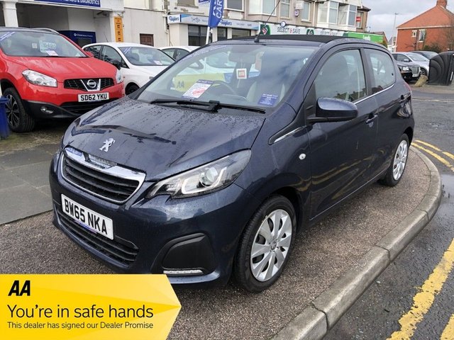2016 65 Peugeot 108 1.0 ACTIVE TOP 5d 68 BHP