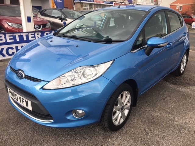 2010 60 Ford Fiesta 1.4 ZETEC 16V 5d 96 BHP