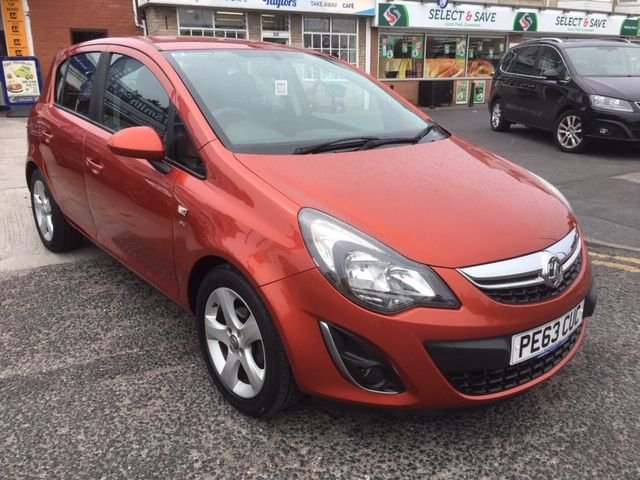 2013 63 Vauxhall Corsa 1.4 SXI AC 5d 98 BHP