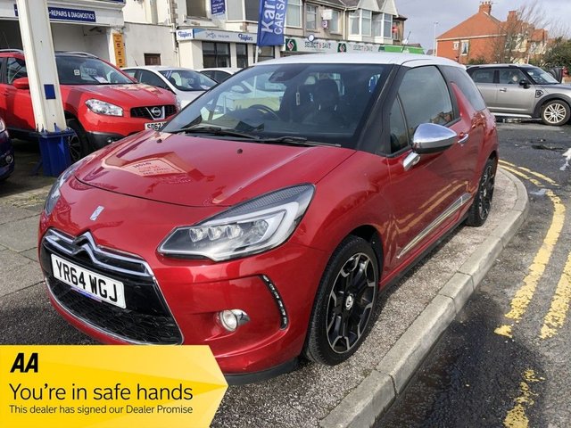 2014 64 Citroen DS3 1.6 THP DSPORT PLUS 3d 150 BHP