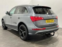 USED 2012 62 AUDI Q5 2.0 TDI QUATTRO DPF S LINE 5d 168 BHP Monsoon Metallic Grey, Full Black Leather, Power Tailgate,
