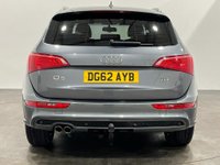 USED 2012 62 AUDI Q5 2.0 TDI QUATTRO DPF S LINE 5d 168 BHP Monsoon Metallic Grey, Full Black Leather, Power Tailgate,