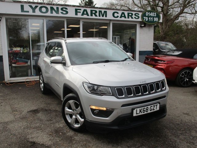 2018 68 Jeep Compass 1.4 MULTIAIR II LONGITUDE 5d 138 BHP