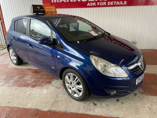 2009 09 Vauxhall Corsa 1.4 DESIGN 16V TWINPORT 5d AUTO 90 BHP