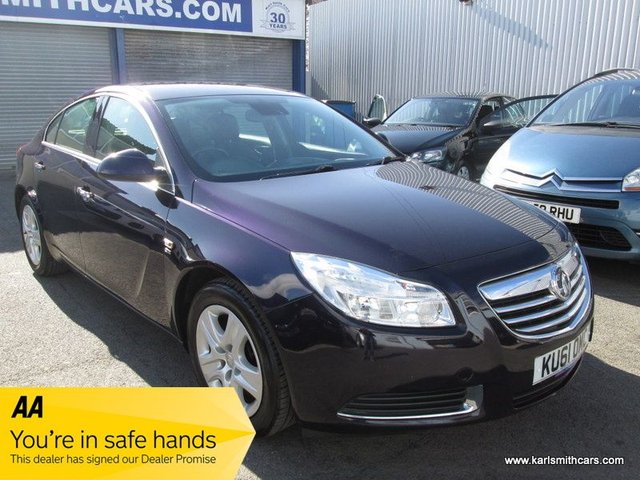 2012 61 Vauxhall Insignia 2.0 SE CDTI ECOFLEX S/S 5d 157 BHP