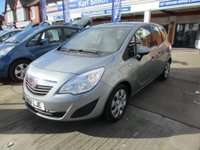 USED 2011 61 VAUXHALL MERIVA 1.7 EXCLUSIV CDTI 5d 128 BHP 